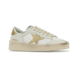 Golden Goose 
White Leather Stardan Sneakers sz 38